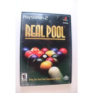Real Pool (Sony PlayStation 2, PS2, 2000) Authentic, Complete, Tested